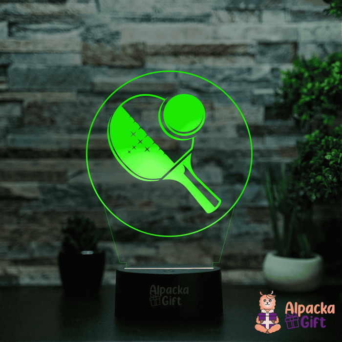 Lampă 3D - Tenis de Masă [2]