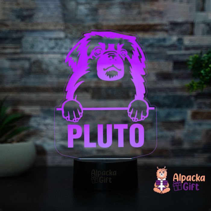 Lampă 3D - Tibetan Spaniel [3]