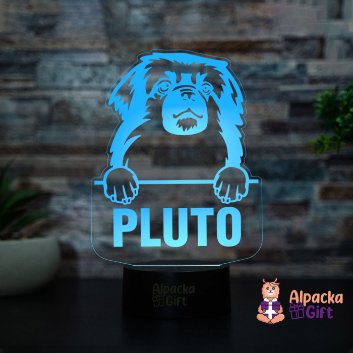 Lampă 3D - Tibetan Spaniel [2]