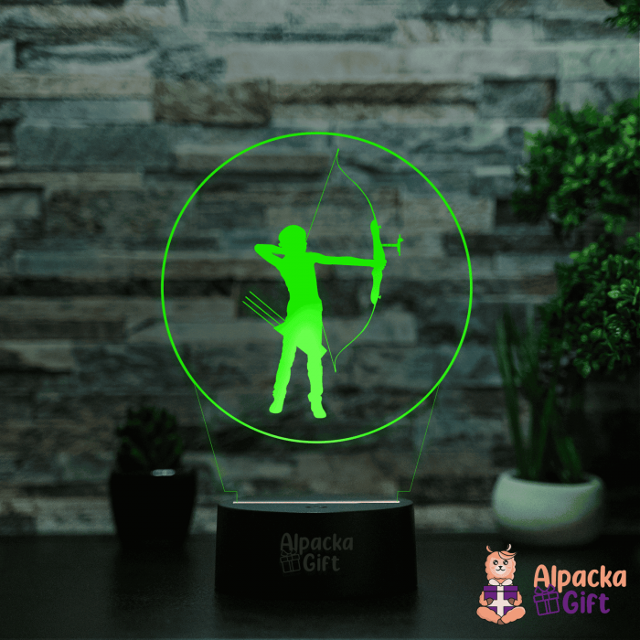 Lampă 3D - Tir cu Arcul [2]