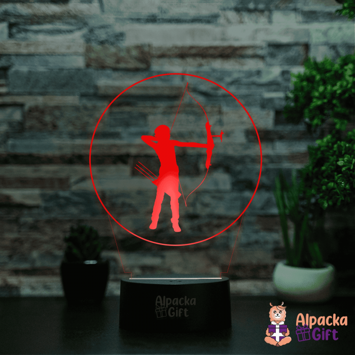 Lampă 3D - Tir cu Arcul [3]