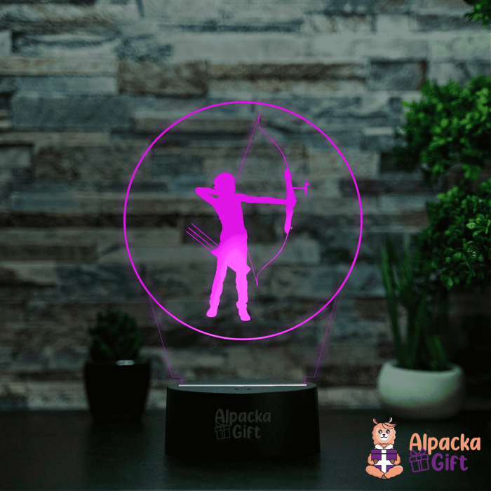 Lampă 3D - Tir cu Arcul [4]