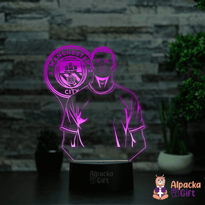 Lampă 3D - Erling Haaland [3]