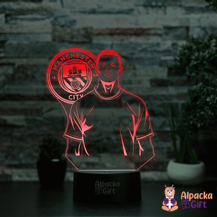 Lampă 3D - Erling Haaland [4]