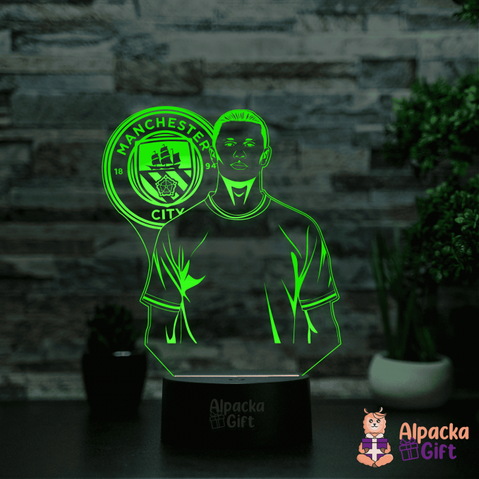 Lampă 3D - Erling Haaland [5]