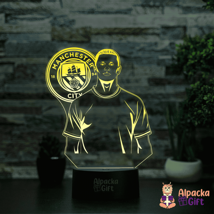 Lampă 3D - Erling Haaland [2]