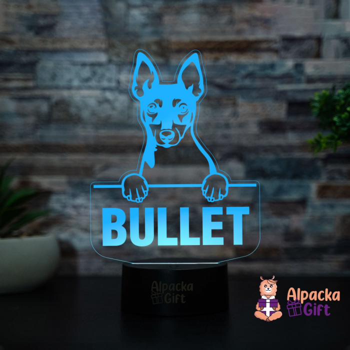 Lampă 3D Toy Fox Terrier [2]