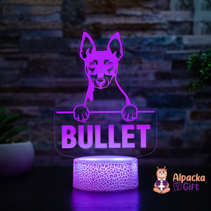 Lampă 3D Toy Fox Terrier [3]