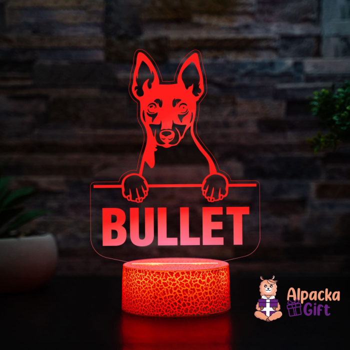 Lampă 3D Toy Fox Terrier [2]