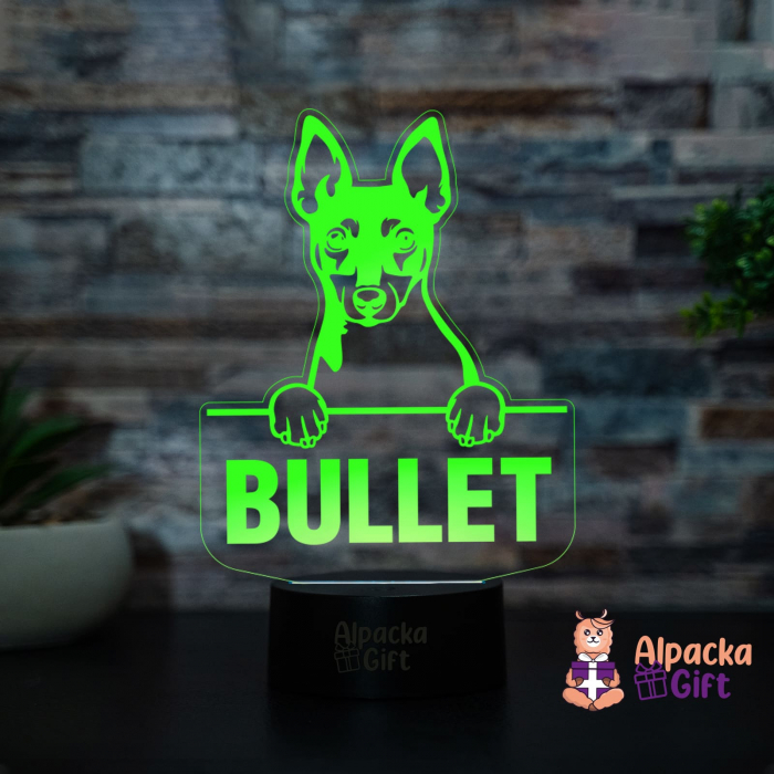 Lampă 3D Toy Fox Terrier [4]