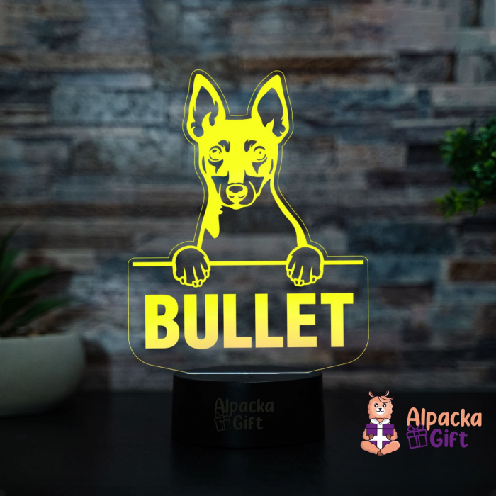 Lampă 3D Toy Fox Terrier [1]