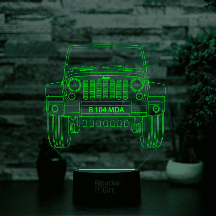 Lampă 3D - Jeep [5]