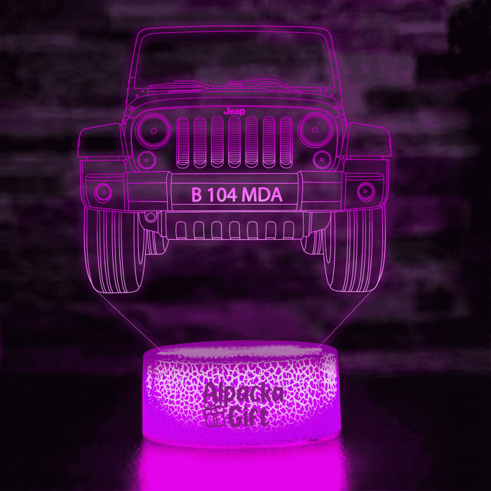 Lampă 3D - Jeep [1]