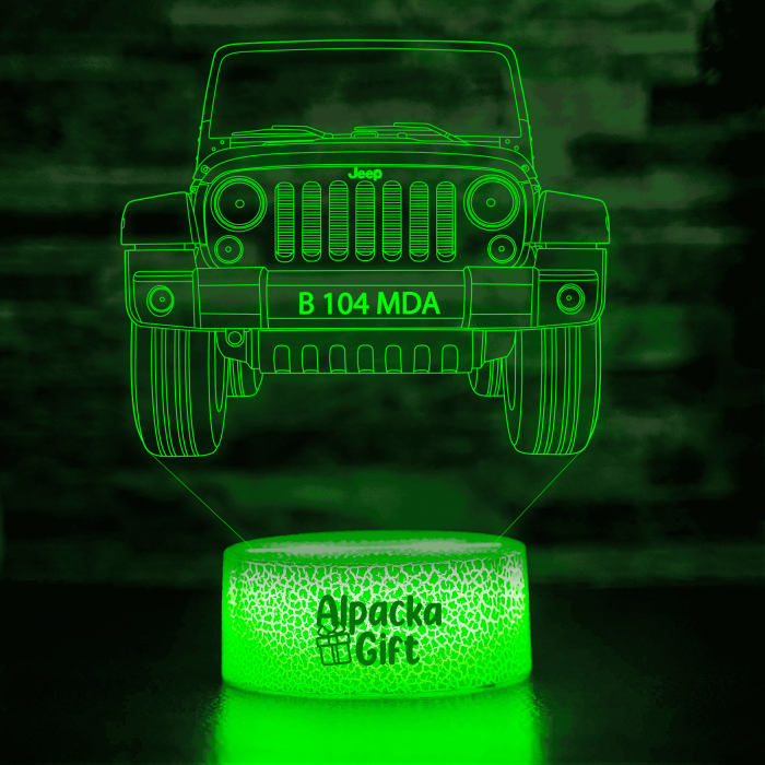 Lampă 3D - Jeep [5]