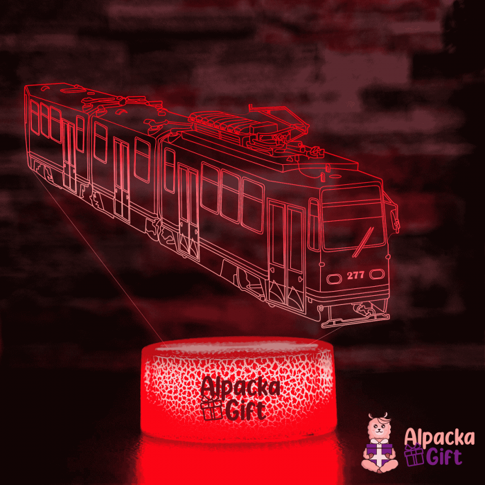 Lampă 3D - Tramvai [4]