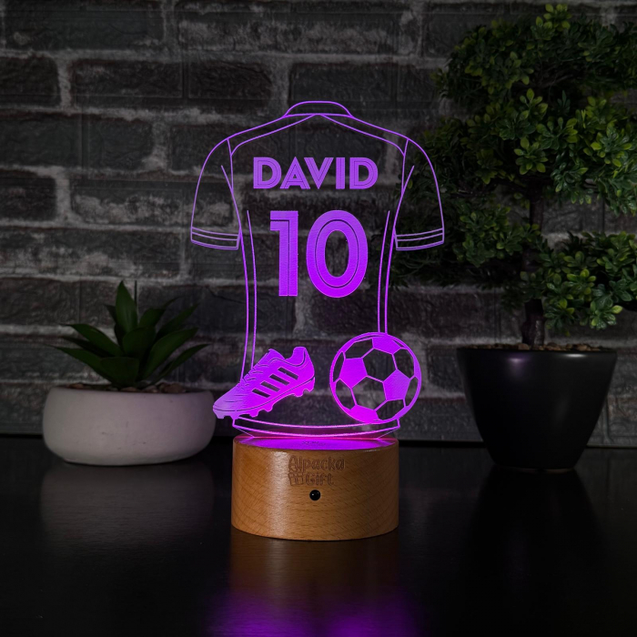 Lampă 3D - Tricou de Fotbal [7]