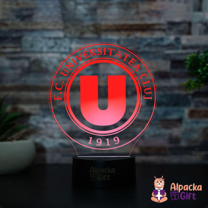 Lampă 3D U CLUJ [2]