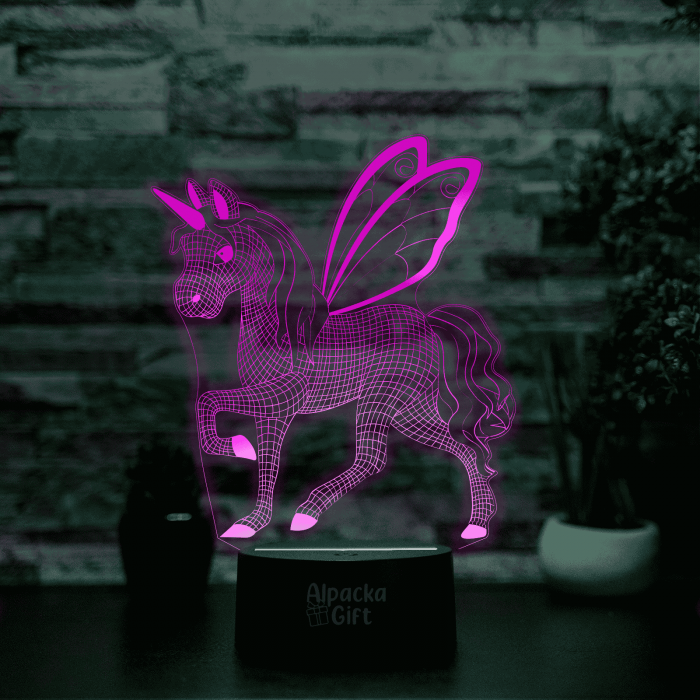 Lampă 3D Unicorn [4]