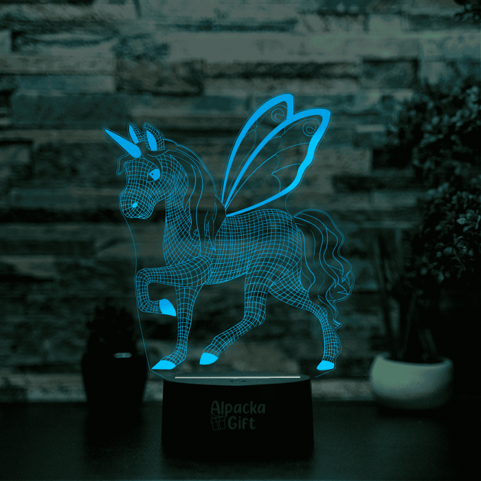 Lampă 3D Unicorn [2]