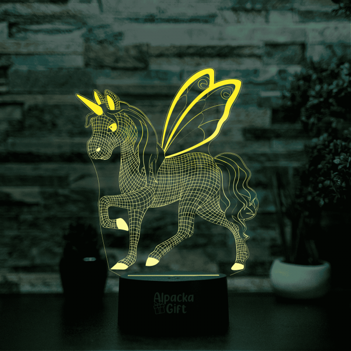 Lampă 3D Unicorn [3]