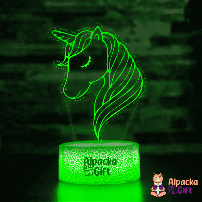 Lampă 3D - Unicorn 2 [5]