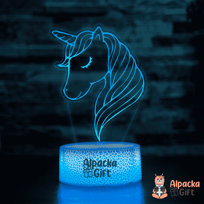 Lampă 3D - Unicorn 2 [2]