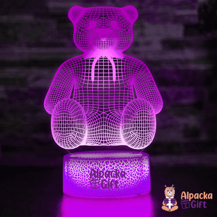 Lampă 3D Ursuleț [4]