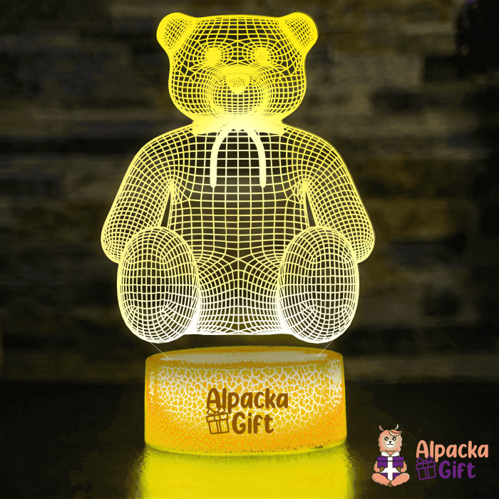 Lampă 3D Ursuleț [2]