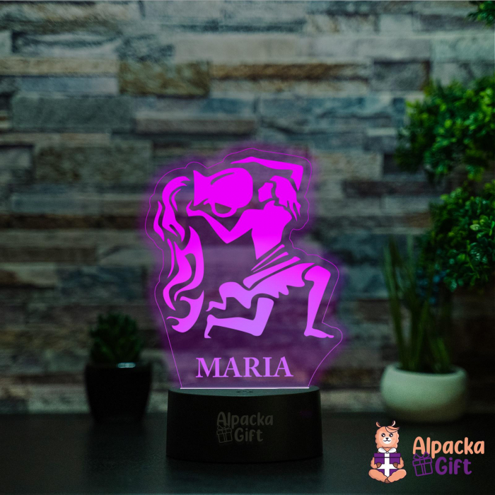 Lampă 3D Zodia Vărsător [2]