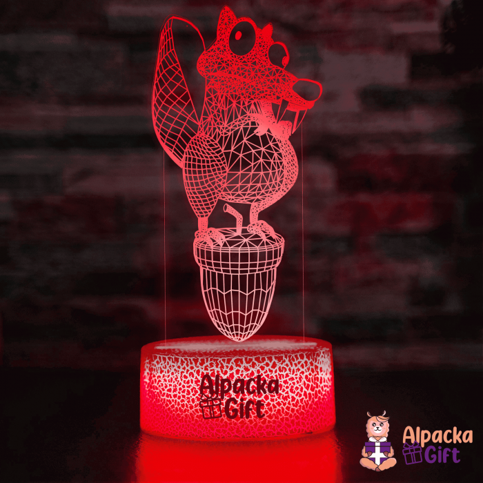 Lampă 3D Veveriță 2 [4]