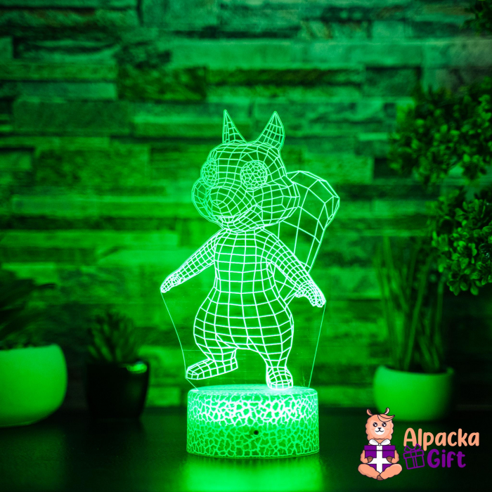Lampă 3D Veveriță [4]