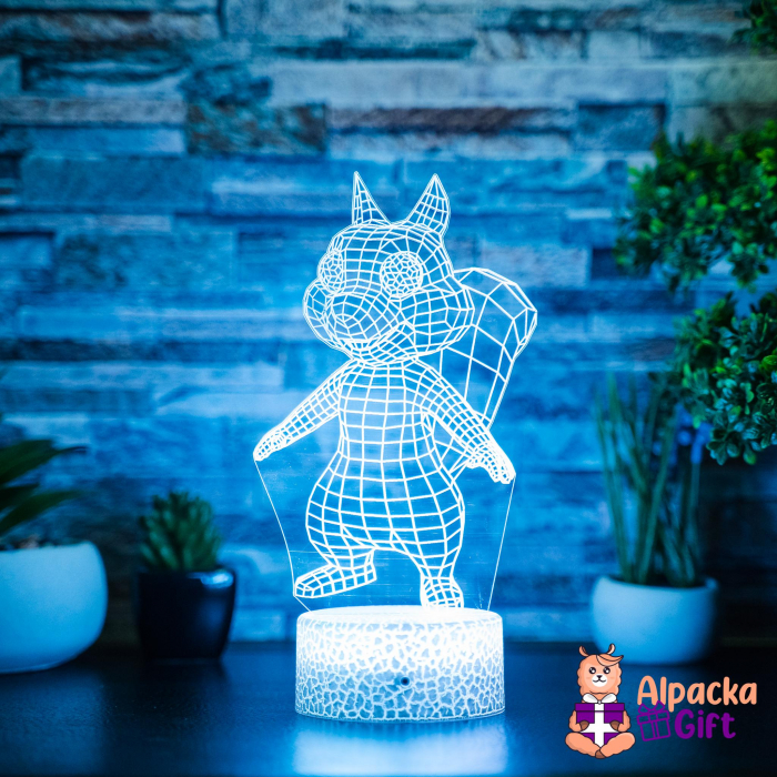 Lampă 3D Veveriță [2]