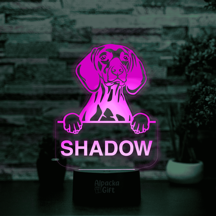Lampă 3D Vizsla [3]