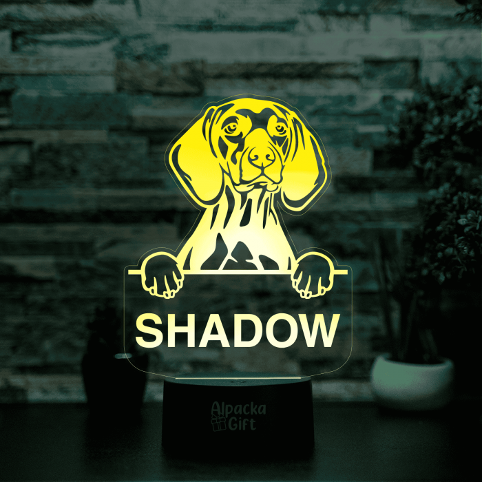 Lampă 3D Vizsla [2]