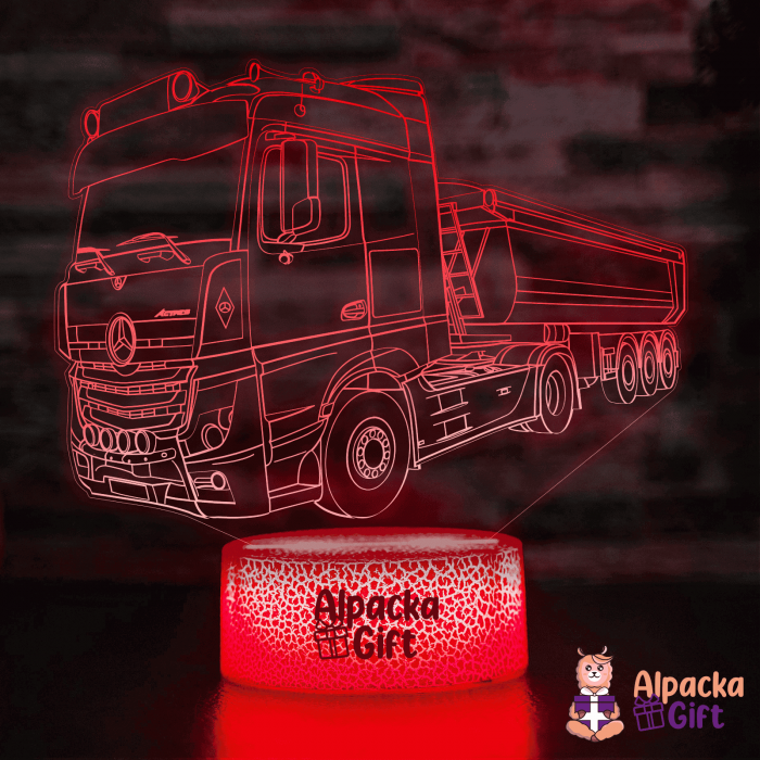 Lampă 3D - Mercedes Actos 1853 - Camion [3]
