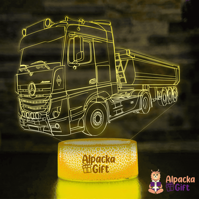 Lampă 3D - Mercedes Actos 1853 - Camion [5]