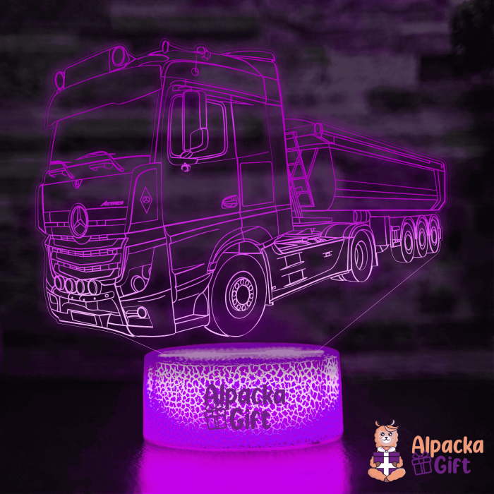 Lampă 3D - Mercedes Actos 1853 - Camion [4]