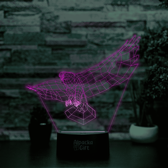 Lampă 3D Vultur [4]