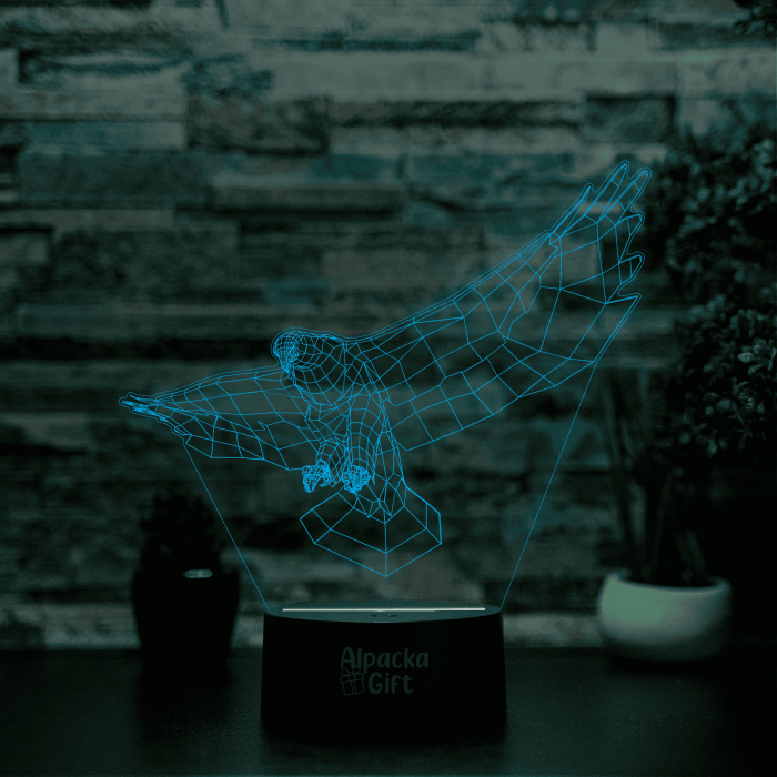 Lampă 3D Vultur [2]