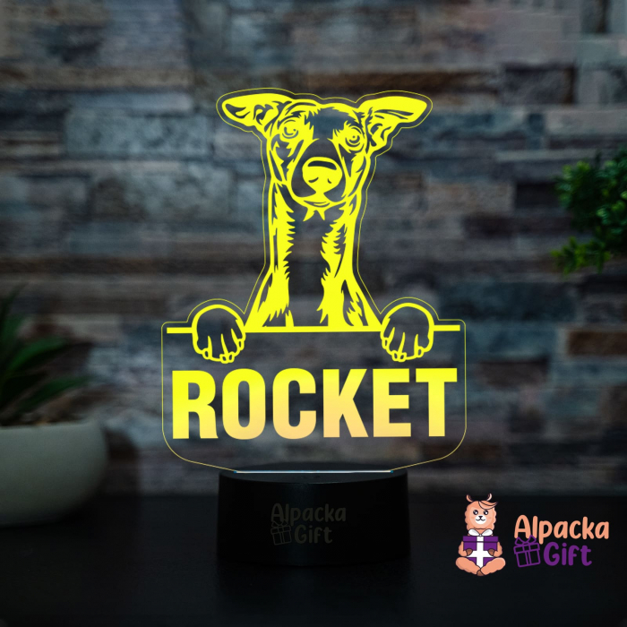 Lampă 3D - Whippet [3]