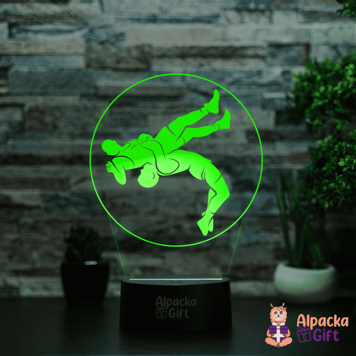 Lampă 3D - Wrestling [3]
