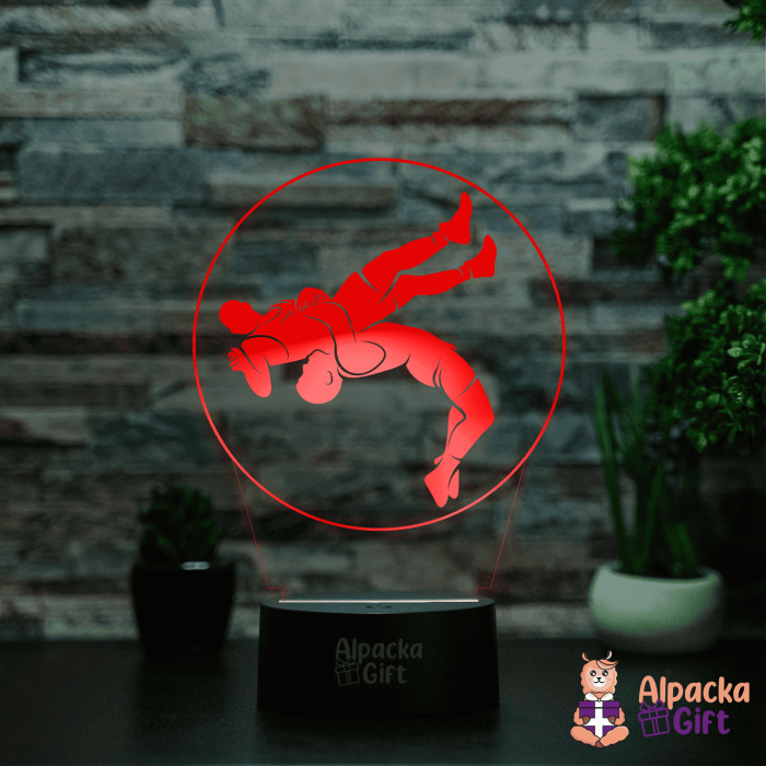 Lampă 3D - Wrestling [2]