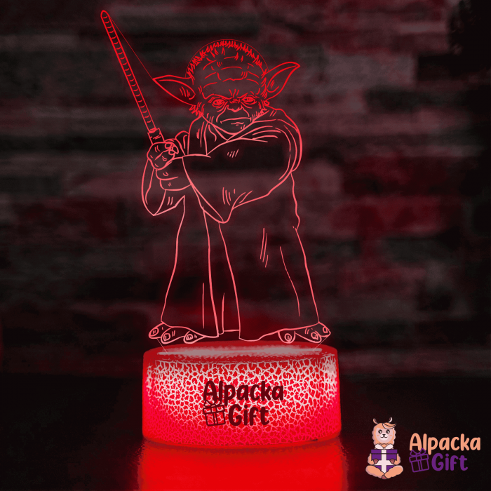 Lampă 3D Yoda 1 [4]