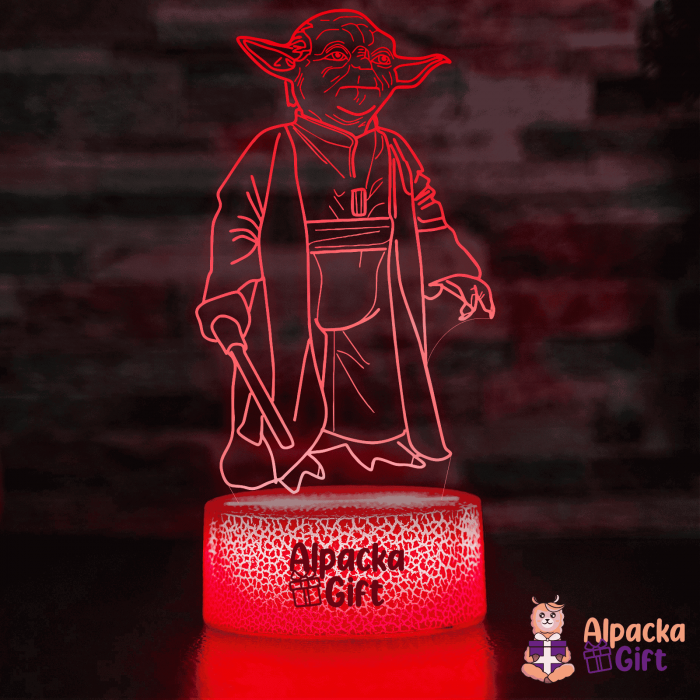 Lampă 3D Yoda 2 [2]