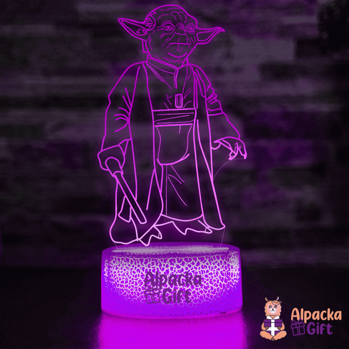 Lampă 3D Yoda 2 [4]