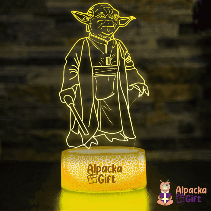 Lampă 3D Yoda 2 [3]