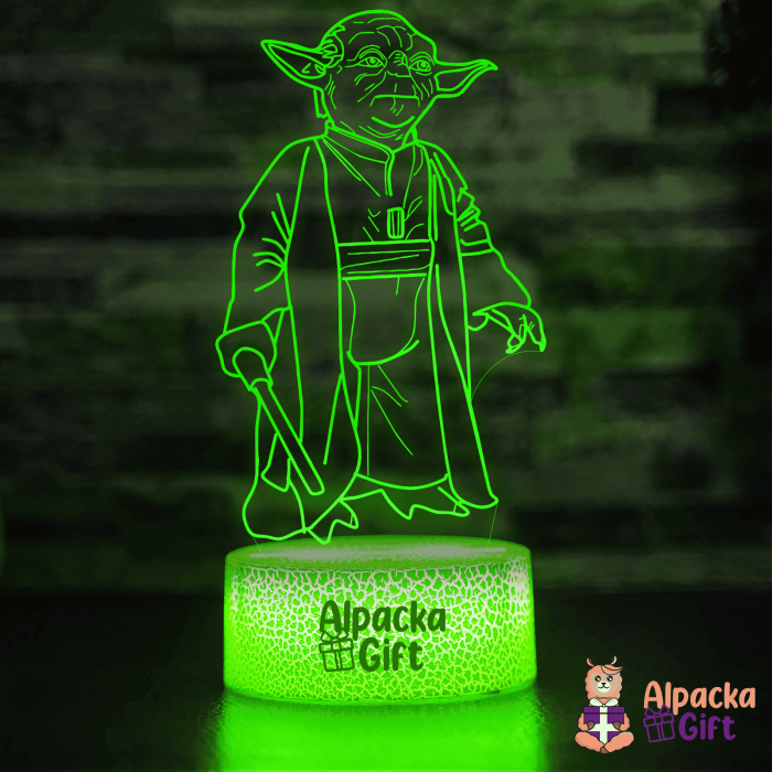 Lampă 3D Yoda 2 [5]