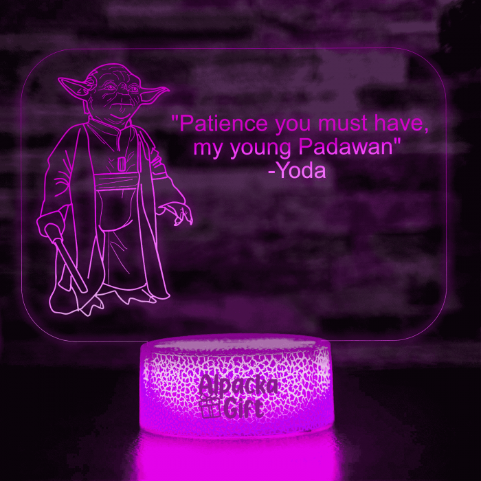 Lampă 3D - Yoda 43 [3]