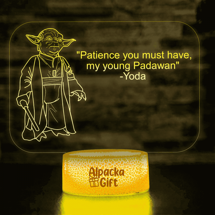 Lampă 3D - Yoda 43 [2]