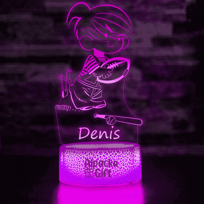 Lampă 3D - Dennis Pericol Public [3]